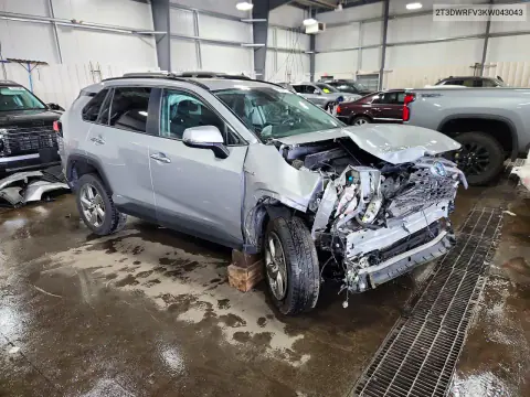 2019 Toyota Rav4 Limited VIN 2T3DWRFV3KW043043 фото 4