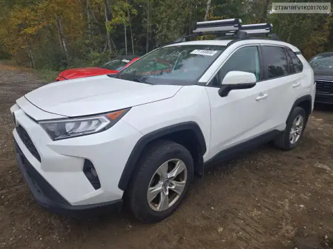 2T3W1RFV1KC017050 — 2019 Toyota RAV4, Задняя часть, фото до ремонта