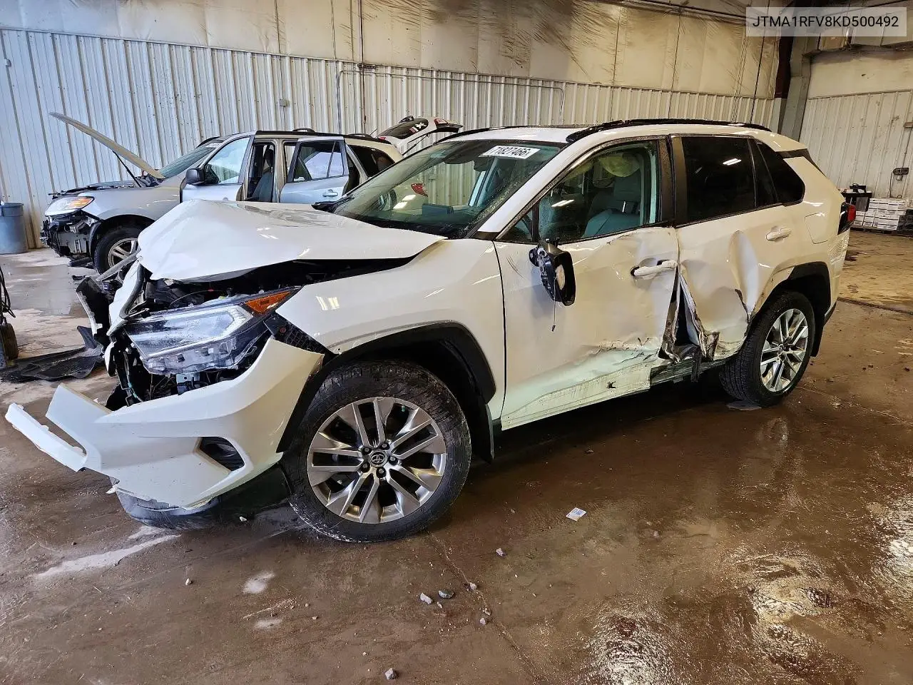 2019 Toyota Rav4 Xle Premium VIN JTMA1RFV8KD500492 фото 1