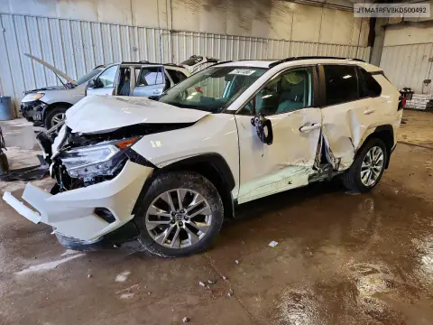 2019 Toyota Rav4 Xle Premium VIN JTMA1RFV8KD500492 фото 1