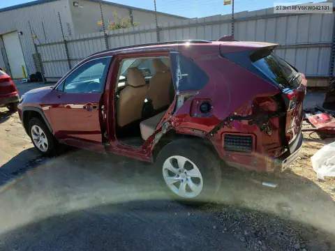 2T3H1RFV6KW042131 — 2019 Toyota RAV4, фото 2 с аукциона Copart, Сторона