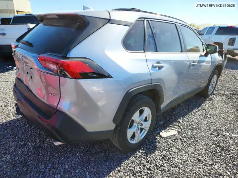 2019 Toyota Rav4 Xle VIN JTMW1RFV5KD510628 фото 3