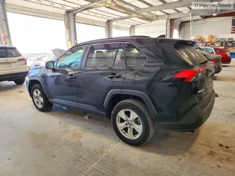 2019 Toyota Rav4 Xle VIN 2T3P1RFV9KC040953 фото 2