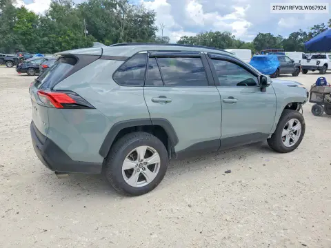 2020 Toyota Rav4 Xle VIN 2T3W1RFV0LW067924 фото 3