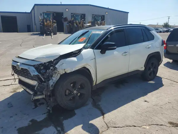 JTMEWRFV7LD542592 — 2020 Toyota RAV4, Град (Hail), фото до ремонта