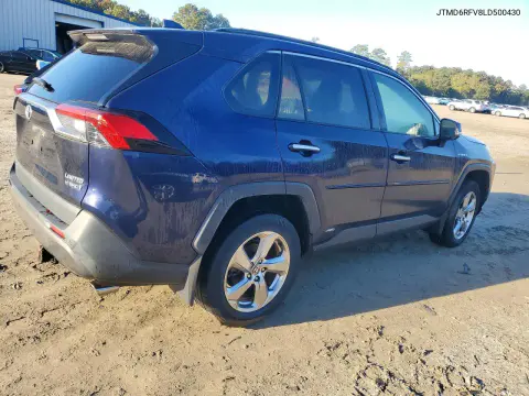 2020 Toyota Rav4 Limited VIN JTMD6RFV8LD500430 фото 3