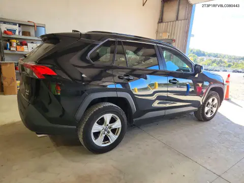 2020 Toyota Rav4 Xle VIN 2T3P1RFV8LC080443 фото 3