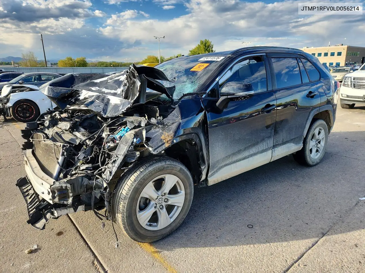 2020 Toyota Rav4 Xle VIN JTMP1RFV0LD056214 фото 1
