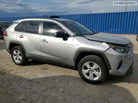 4T3LWRFV5LU010817 — 2020 Toyota RAV4, фото 4 с аукциона Copart, Передняя часть