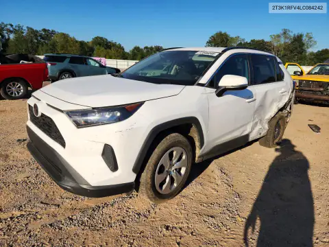 2T3K1RFV4LC084242 — 2020 Toyota RAV4, Сторона, фото до ремонта