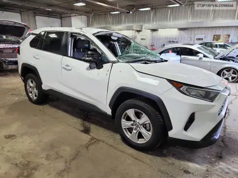 2T3P1RFV4LC098566 — 2020 Toyota RAV4, фото 4 с аукциона Copart, Переворот