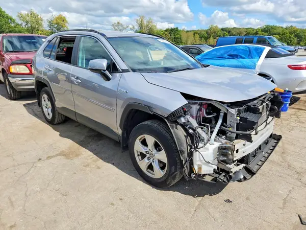 4T3RWRFV4MU037387 — 2021 Toyota RAV4, фото 4 с аукциона Copart, Передняя часть