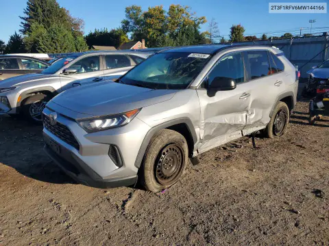 2T3F1RFV6MW144166 — 2021 Toyota RAV4, Сторона, фото до ремонта
