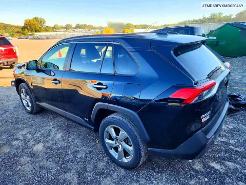 2021 Toyota Rav4 Limited VIN JTMD6RFVXMD020469 фото 2