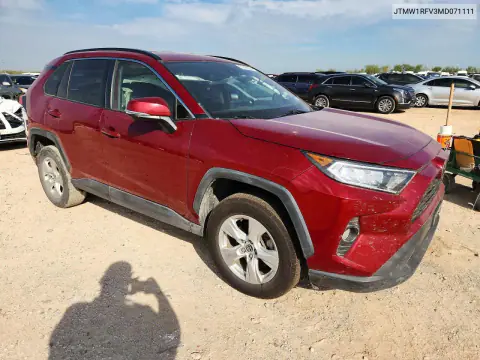 2021 Toyota Rav4 Xle VIN JTMW1RFV3MD071111 фото 4