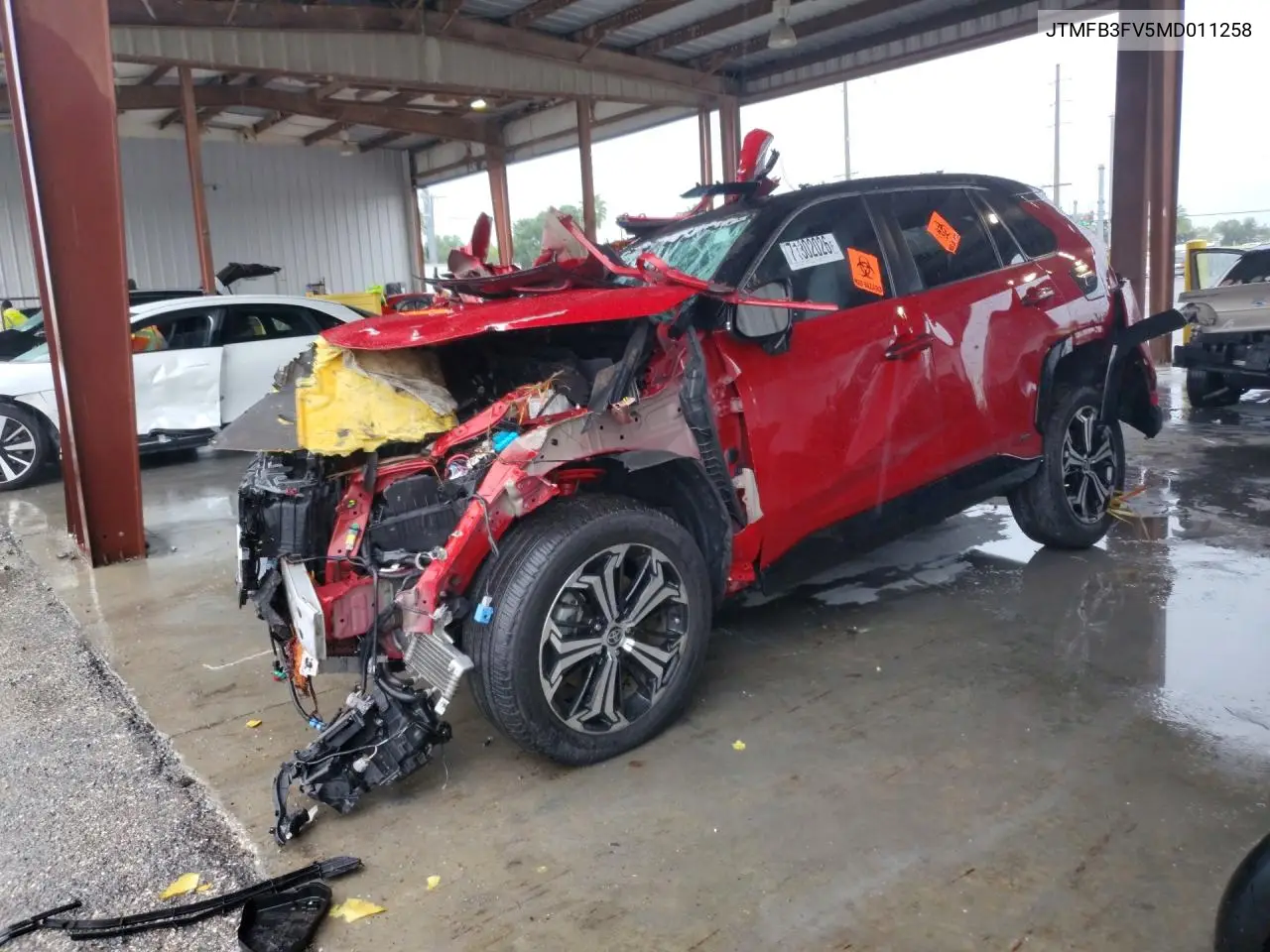 2021 Toyota Rav4 Prime Xse VIN JTMFB3FV5MD011258 фото 1
