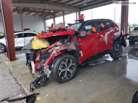 JTMFB3FV5MD011258 — 2021 Toyota RAV4, Повреждения со всех сторон, фото до ремонта