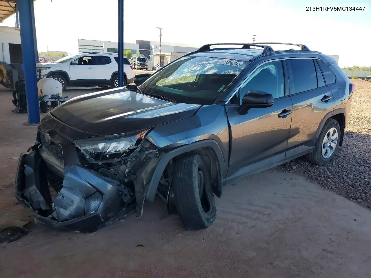 2021 Toyota Rav4 Le VIN 2T3H1RFV5MC134447 фото 1