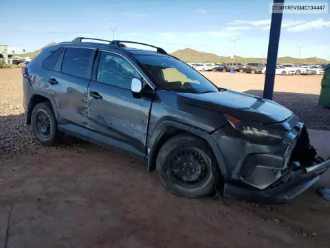 2021 Toyota Rav4 Le VIN 2T3H1RFV5MC134447 фото 4