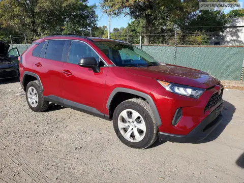 2021 Toyota Rav4 Le VIN 2T3F1RFV0MW201736 фото 4