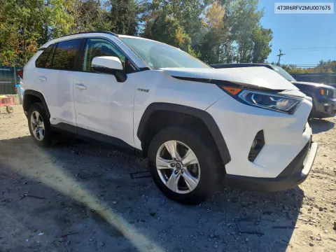 2021 Toyota Rav4 Hybrid Xle VIN 4T3R6RFV2MU007675 фото 4