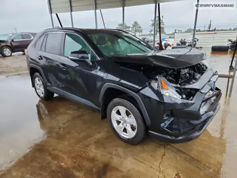2021 Toyota Rav4 Xle VIN 4T3RWRFV5MU048480 фото 4