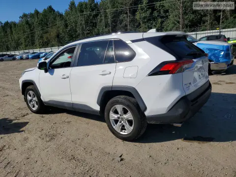 2021 Toyota Rav4 Xle VIN 2T3W1RFV3MW174547 фото 2
