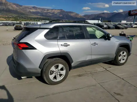 2021 Toyota Rav4 Hybrid Xle VIN JTMR6RFV0MD508187 фото 3