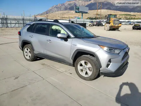 2021 Toyota Rav4 Hybrid Xle VIN JTMR6RFV0MD508187 фото 4