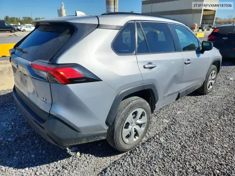 2021 Toyota Rav4 Le VIN 2T3F1RFVXMW187036 фото 3