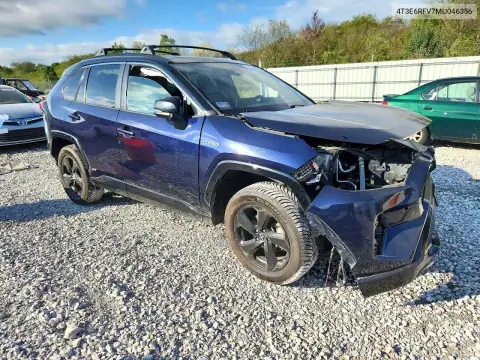 4T3E6RFV7MU046356 — 2021 Toyota RAV4, фото 4 с аукциона Copart, Град