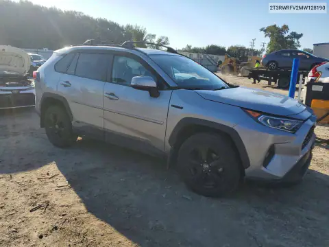 2T3RWRFV2MW128190 — 2021 Toyota RAV4, фото 4 с аукциона Copart, Боковая часть