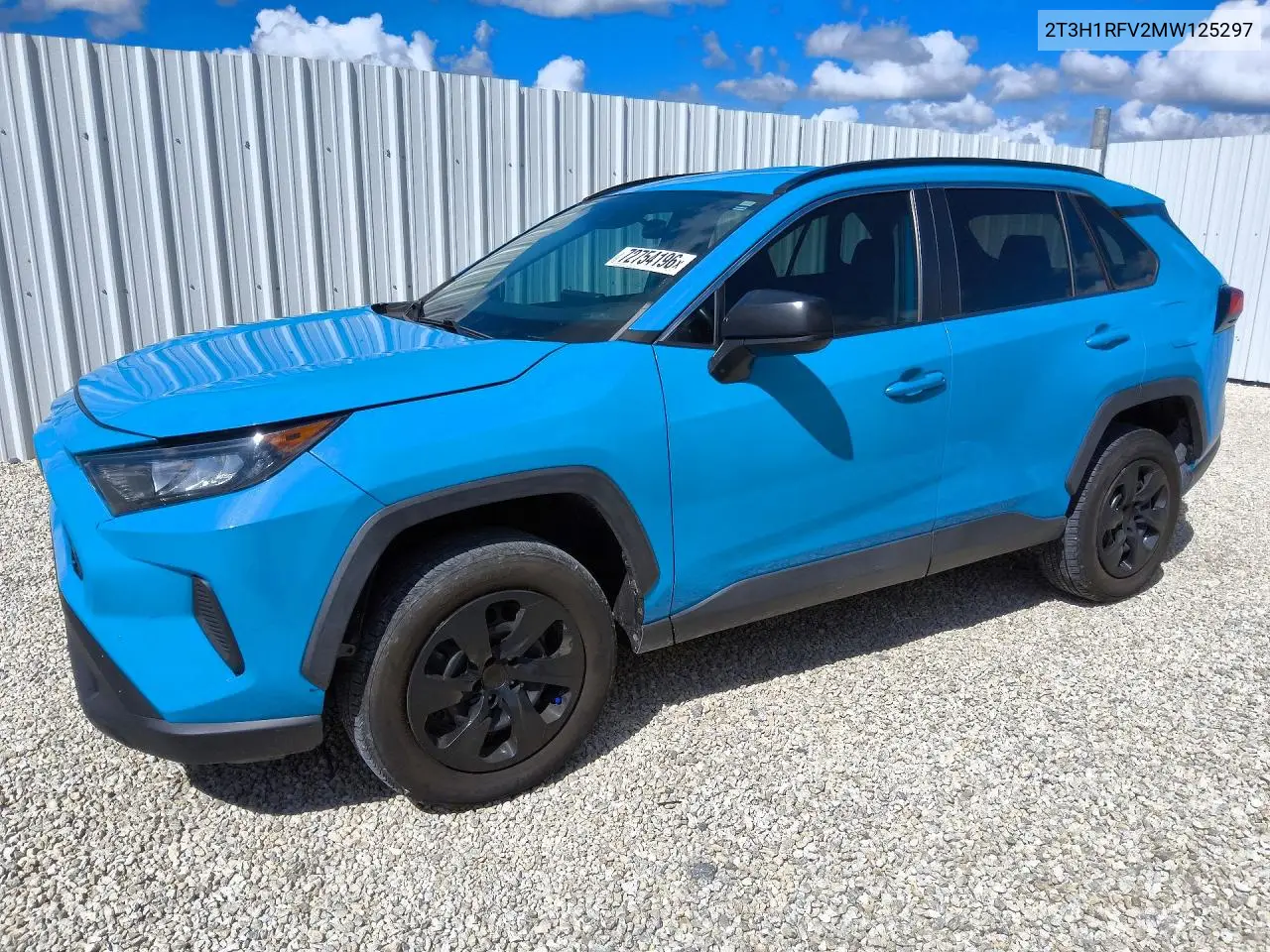 2T3H1RFV2MW125297 Toyota RAV4 2021 — повреждение Мелкие вмятины и царапины, фото до ремонта
