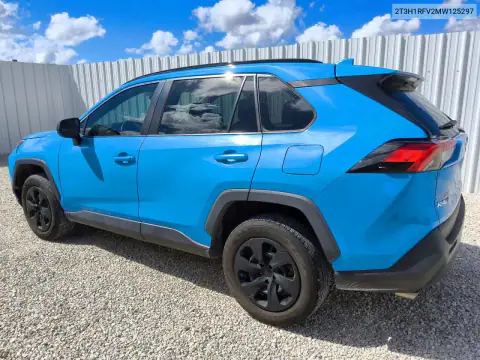 2T3H1RFV2MW125297 — 2021 Toyota RAV4, фото 2 с аукциона Copart, Мелкие вмятины и царапины
