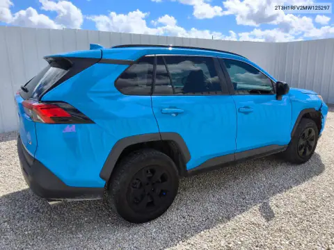 2T3H1RFV2MW125297 — 2021 Toyota RAV4, фото 3 с аукциона Copart, Мелкие вмятины и царапины