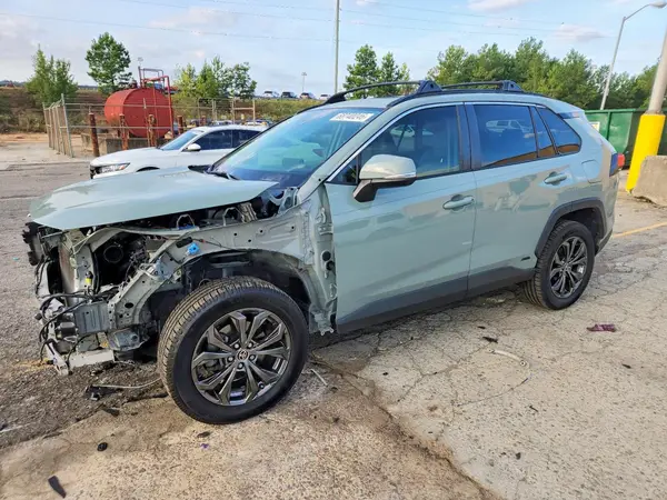 JTMB6RFV6ND065210 — 2022 Toyota RAV4, Передняя часть (Front End), фото до ремонта
