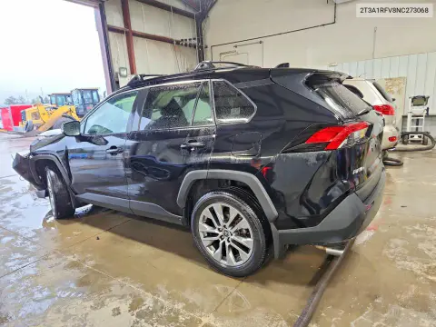 2022 Toyota Rav4 Xle Premium VIN 2T3A1RFV8NC273068 фото 2