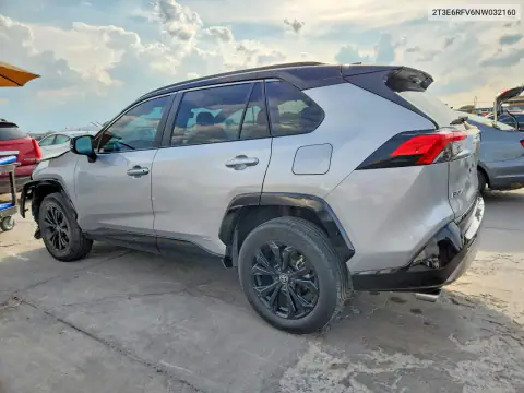 2T3E6RFV6NW032160 — 2022 Toyota RAV4, фото 2 с аукциона Copart, Передняя часть