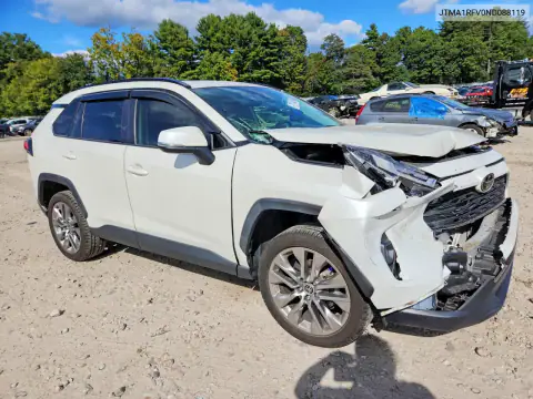 JTMA1RFV0ND088119 — 2022 Toyota RAV4, фото 4 с аукциона Copart, Передняя часть