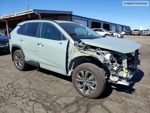 2022 Toyota Rav4 Xle Premium VIN 4T3B6RFV1NU070687 фото 4