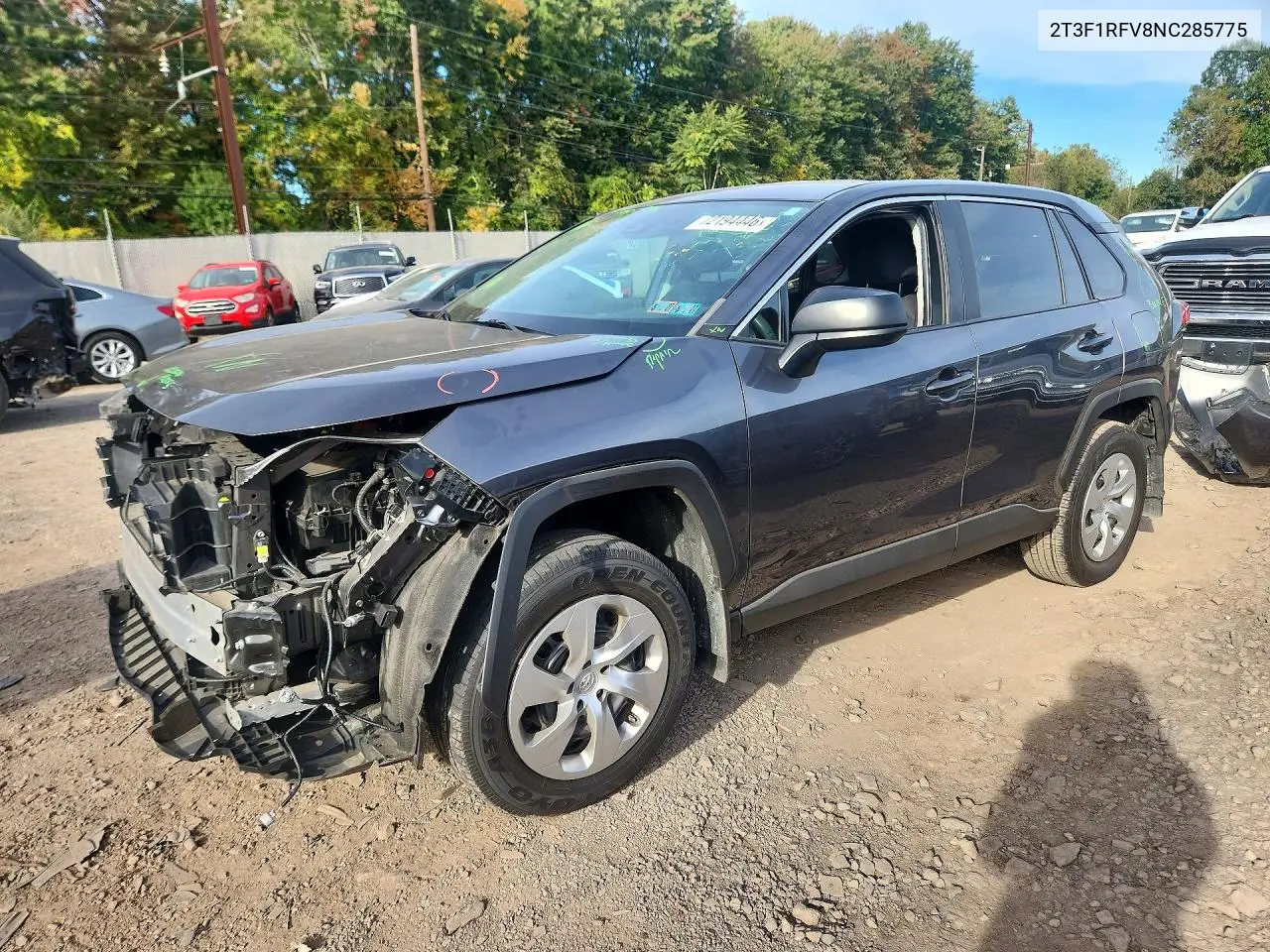 2022 Toyota Rav4 Le VIN 2T3F1RFV8NC285775 фото 1