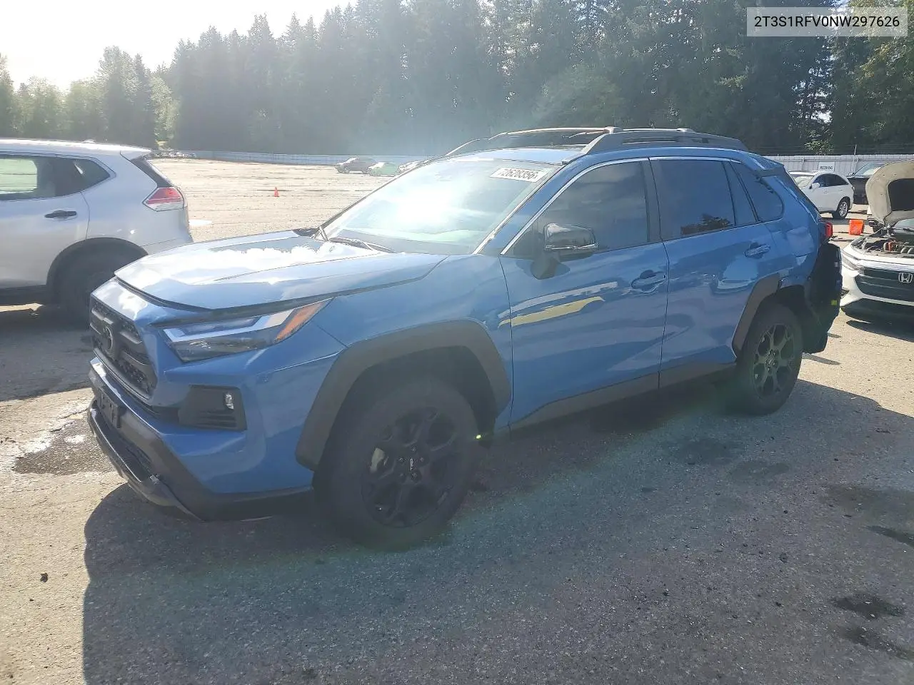2022 Toyota Rav4 Trd Off Road VIN 2T3S1RFV0NW297626 фото 1