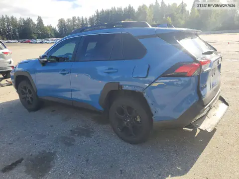 2022 Toyota Rav4 Trd Off Road VIN 2T3S1RFV0NW297626 фото 2