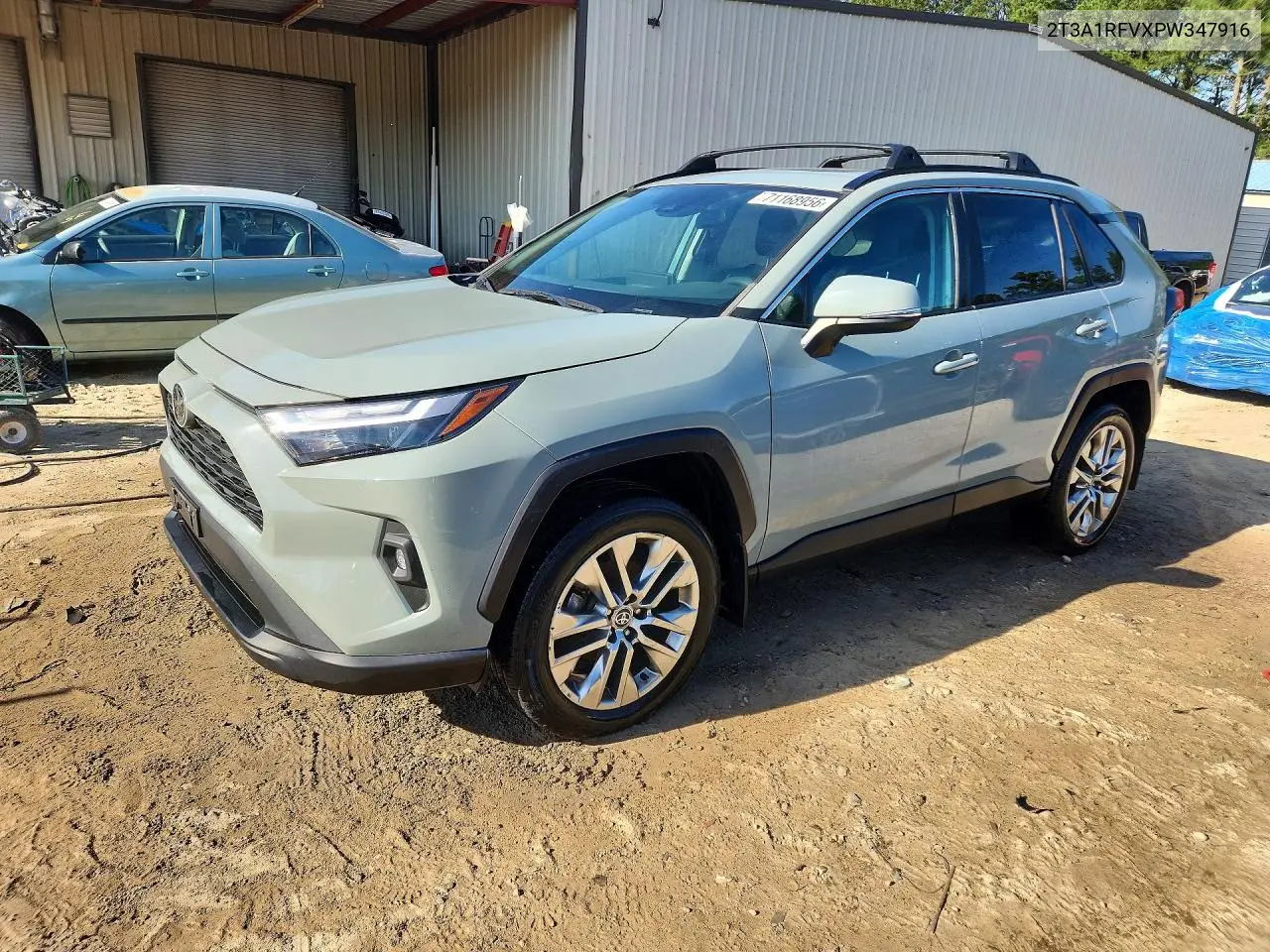 2T3A1RFVXPW347916 Toyota RAV4 2023 — повреждение Подтопление, фото до ремонта