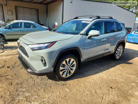 2T3A1RFVXPW347916 — 2023 Toyota RAV4, Подтопление, фото до ремонта