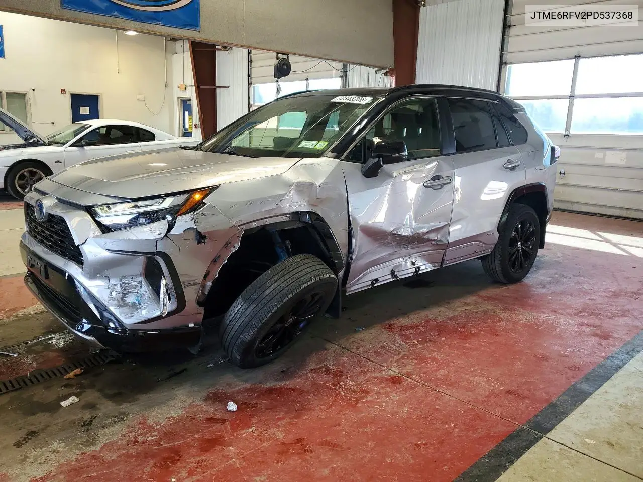 JTME6RFV2PD537368 Toyota RAV4 2023 — повреждение Передняя часть, фото до ремонта