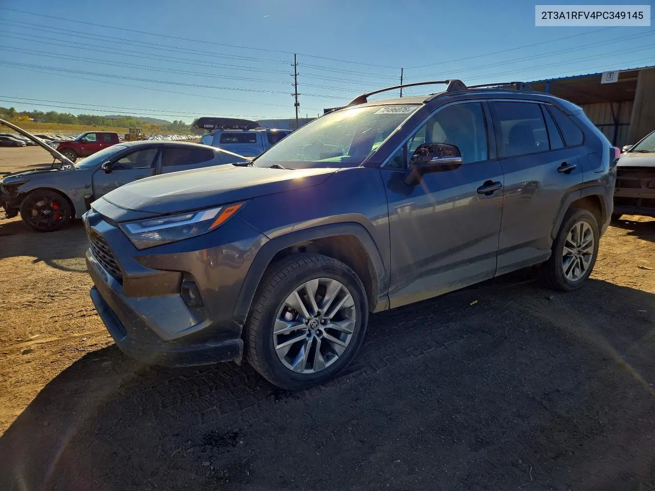 2023 Toyota Rav4 Xle Premium VIN 2T3A1RFV4PC349145 фото 1