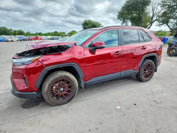 2T3RWRFV6RW245570 — 2024 Toyota RAV4, Передняя часть (Front End), фото до ремонта