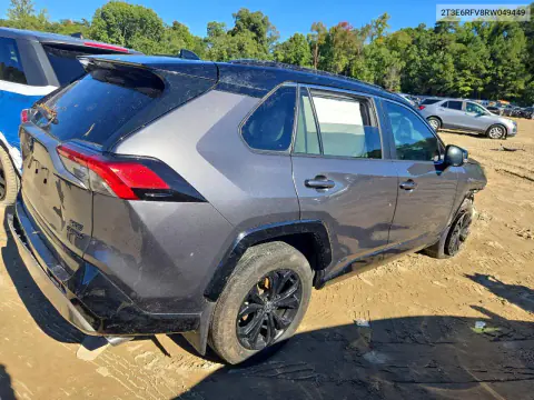 2024 Toyota Rav4 Xse VIN 2T3E6RFV8RW049449 фото 3