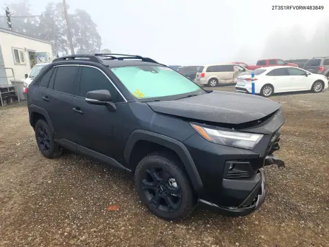 2024 Toyota Rav4 Trd Off Road VIN 2T3S1RFV0RW483849 фото 4